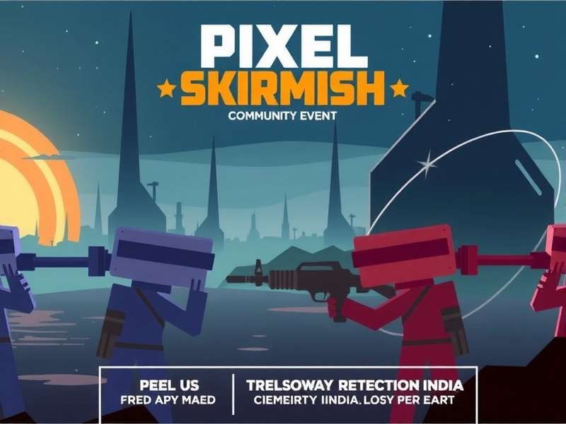 Indian Players Celebrating In-Game Festival Pixel Skirmish India Community Event